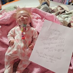 Reborn Birth Certificate with Colorful Stickers